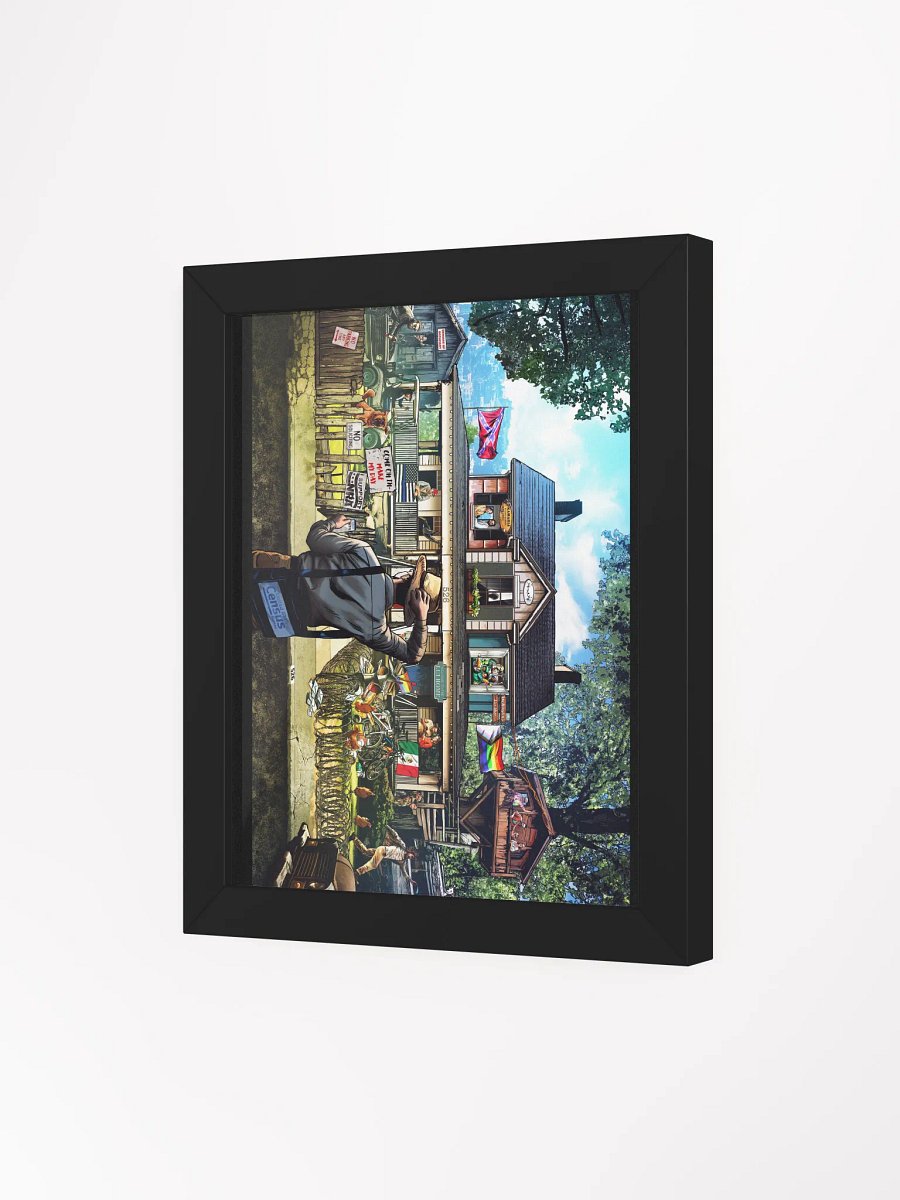 Exterior Census Framed Print product image (3)