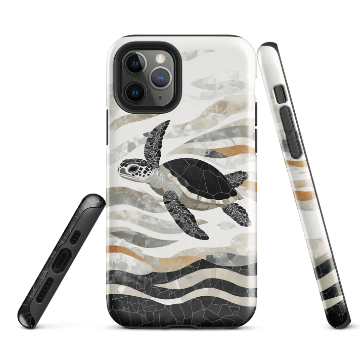 Sea Turtle Mosaic - Tough Phone Case product image (1)