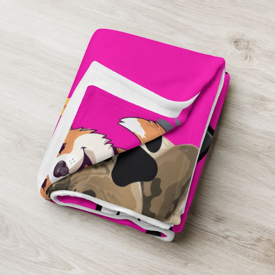 Pawsitively Playful Throw Blanket product image (18)