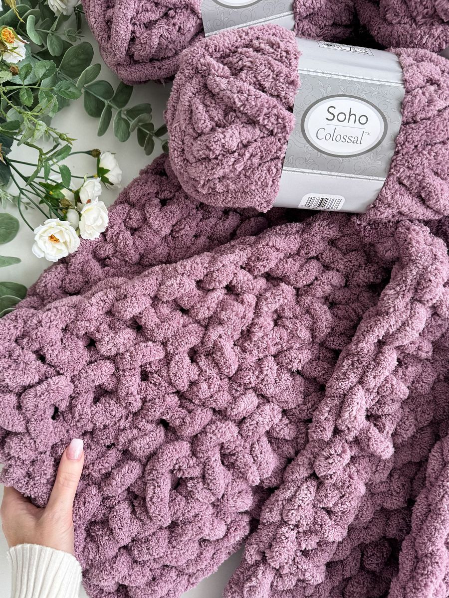 Colossal Cuddles Blanket Crochet Pattern product image (9)