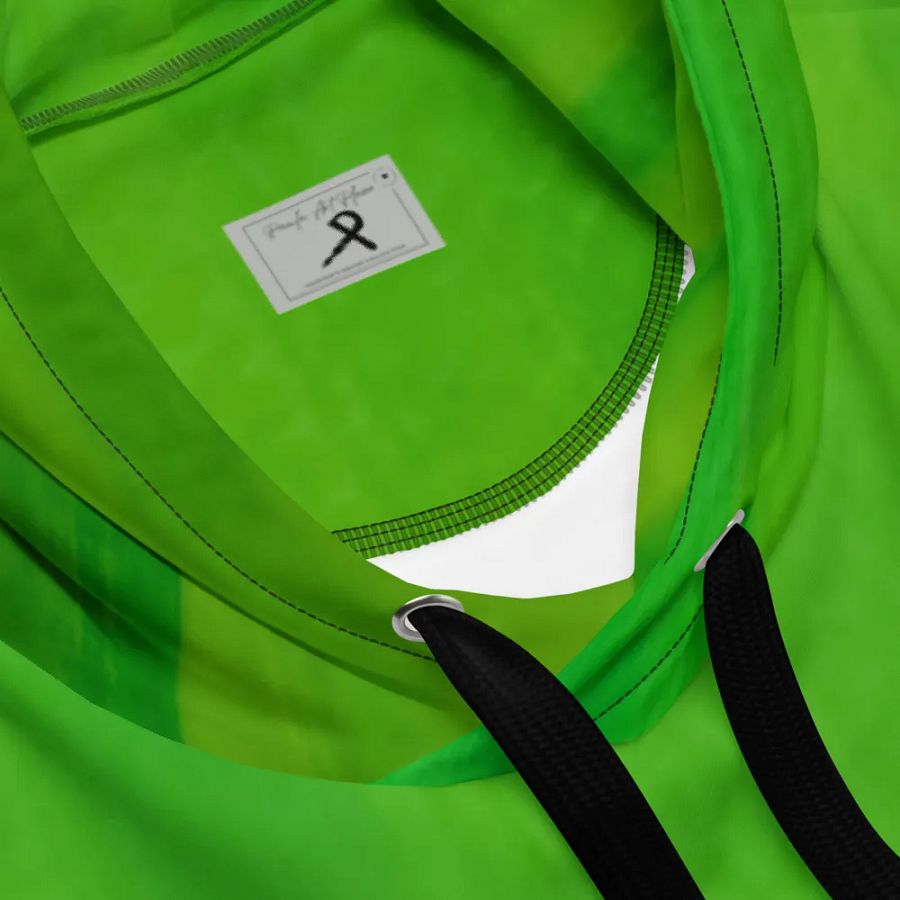 Green Spring Leaves Hoodie product image (9)