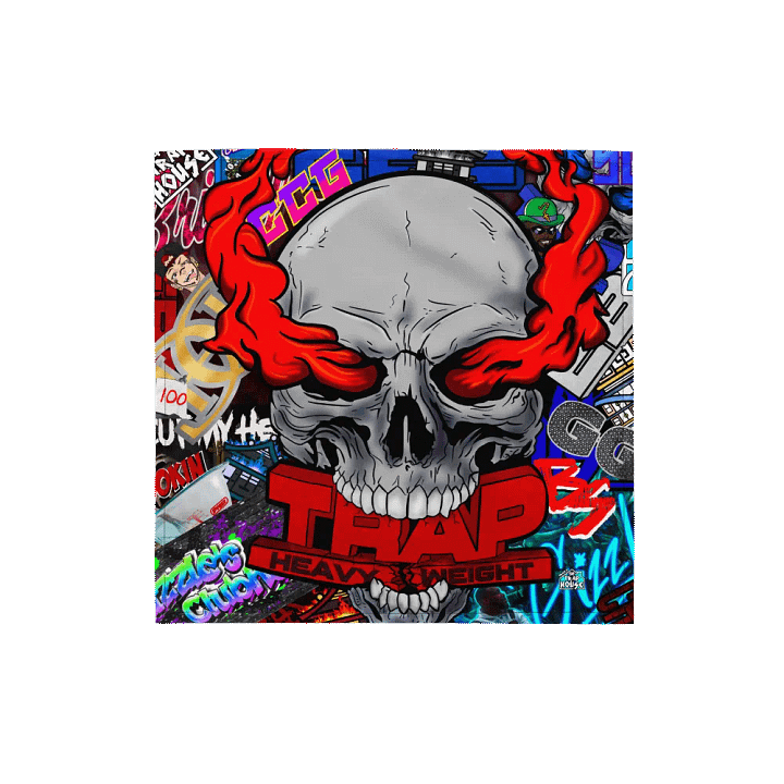 EBE Squad Up Sticker Bomb Bandana product image (1)