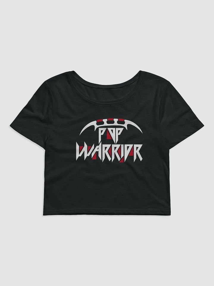 Klingon Pop Logo Cropped T-Shirt (Black) product image (1)