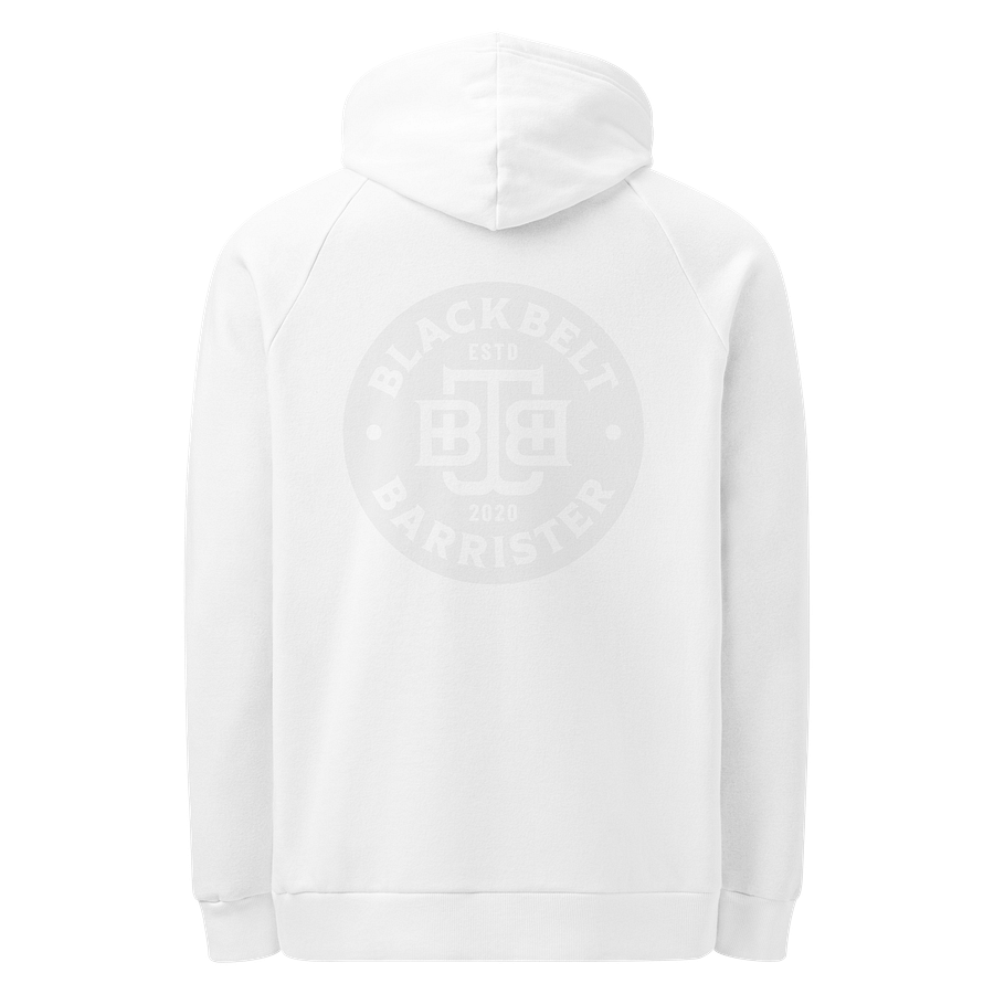 Under Armour x Blackbeltbarrister Fleece Hoodie White product image (4)