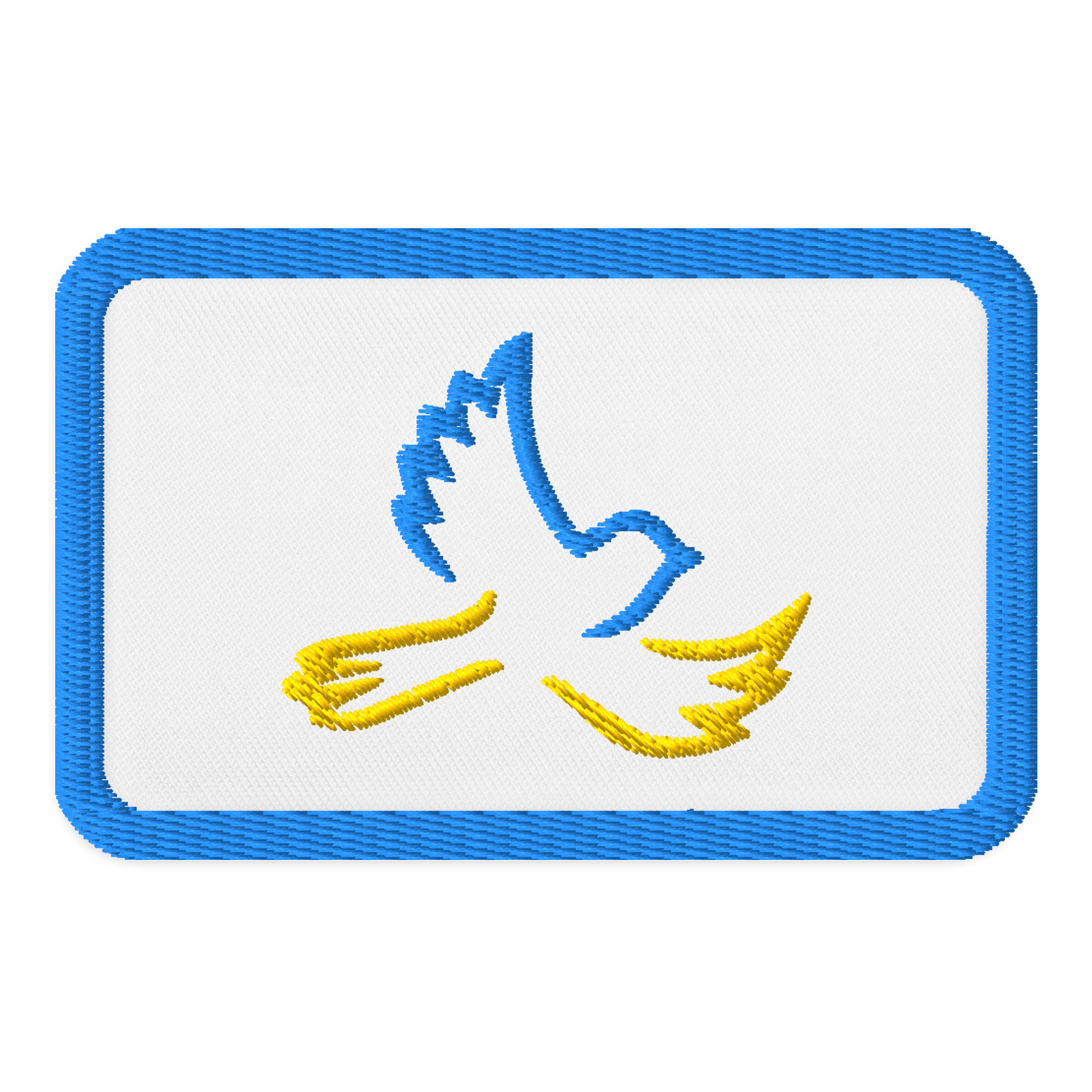 Stand With Ukraine Embroidered Patch product image (1)