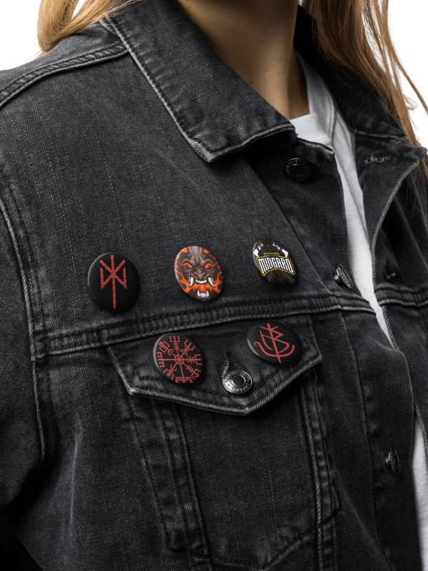 MUSPELHEIM FIRE GIANTS BADGE SET product image (4)