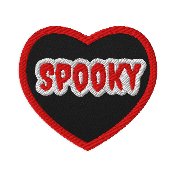 Drippy Spooky Embroidered Patch product image (1)