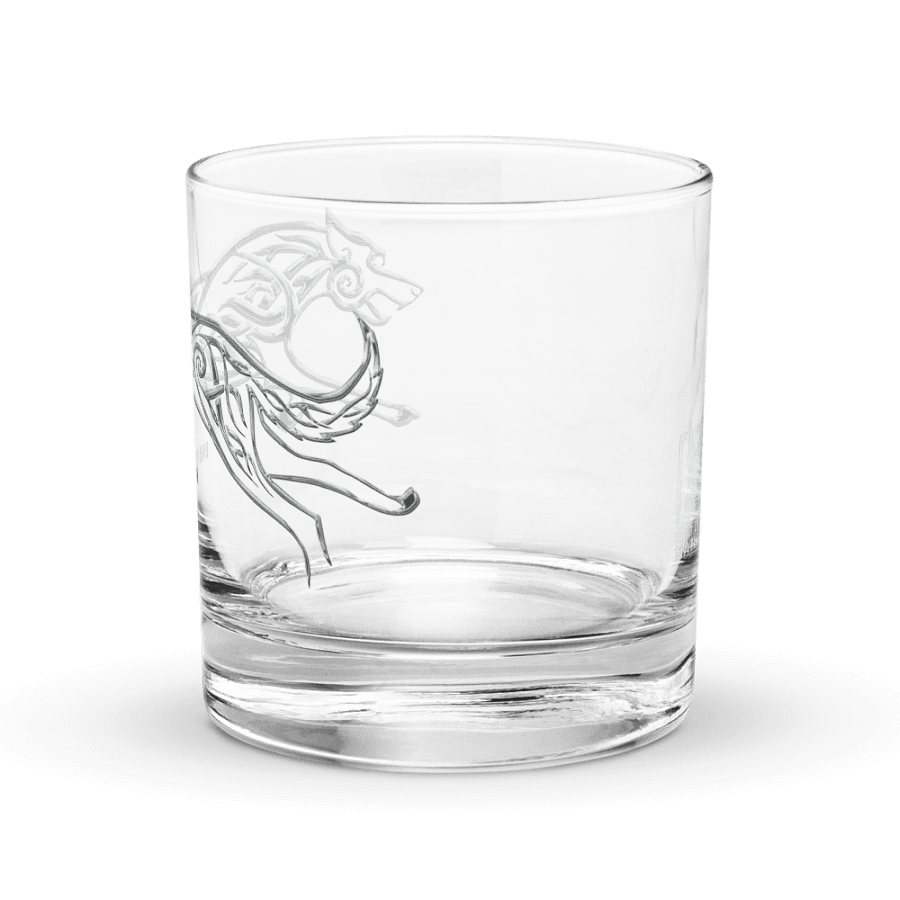 Chrome Malinois - Whiskey Rocks Glass product image (2)