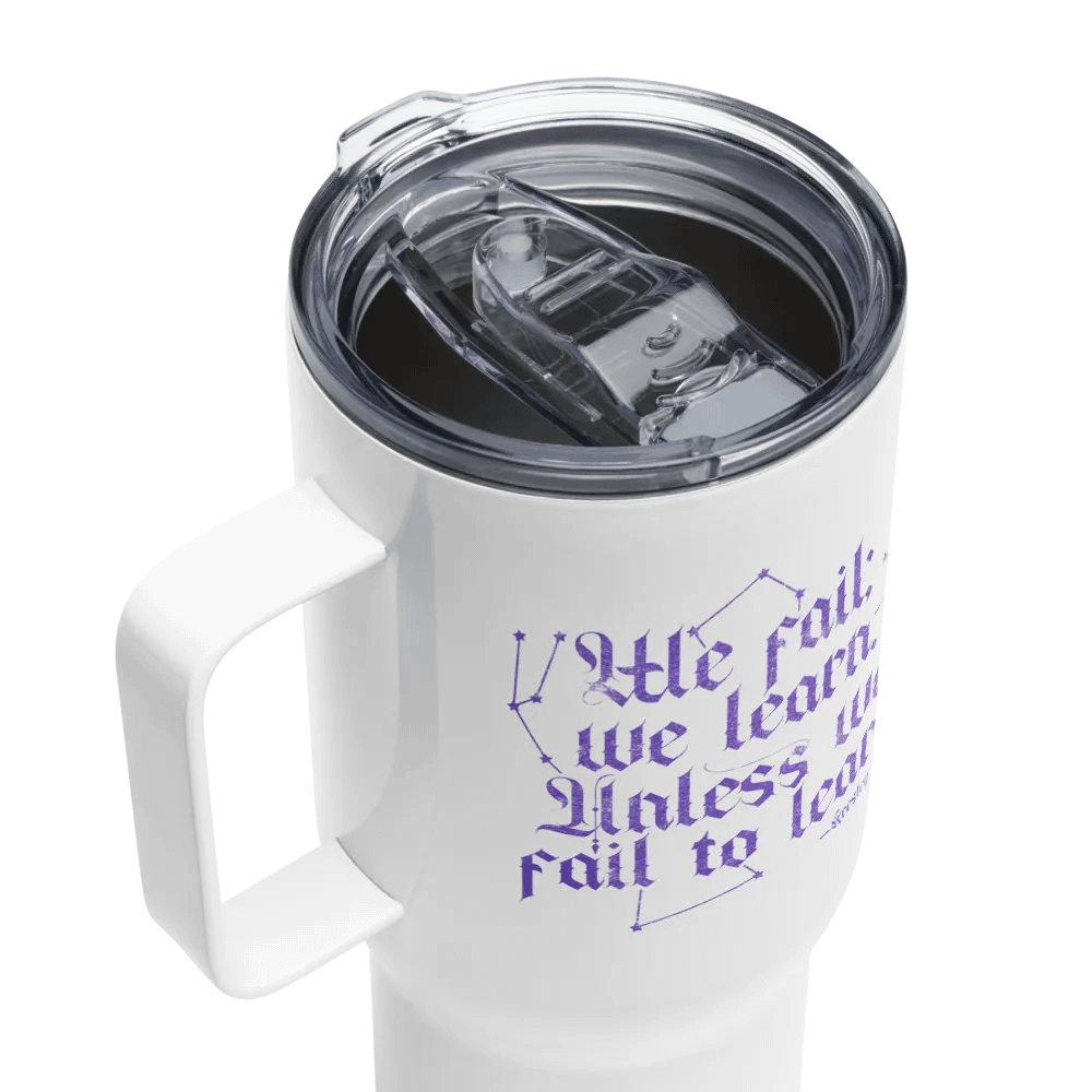 We Fail We Learn Travel Mug product image (4)