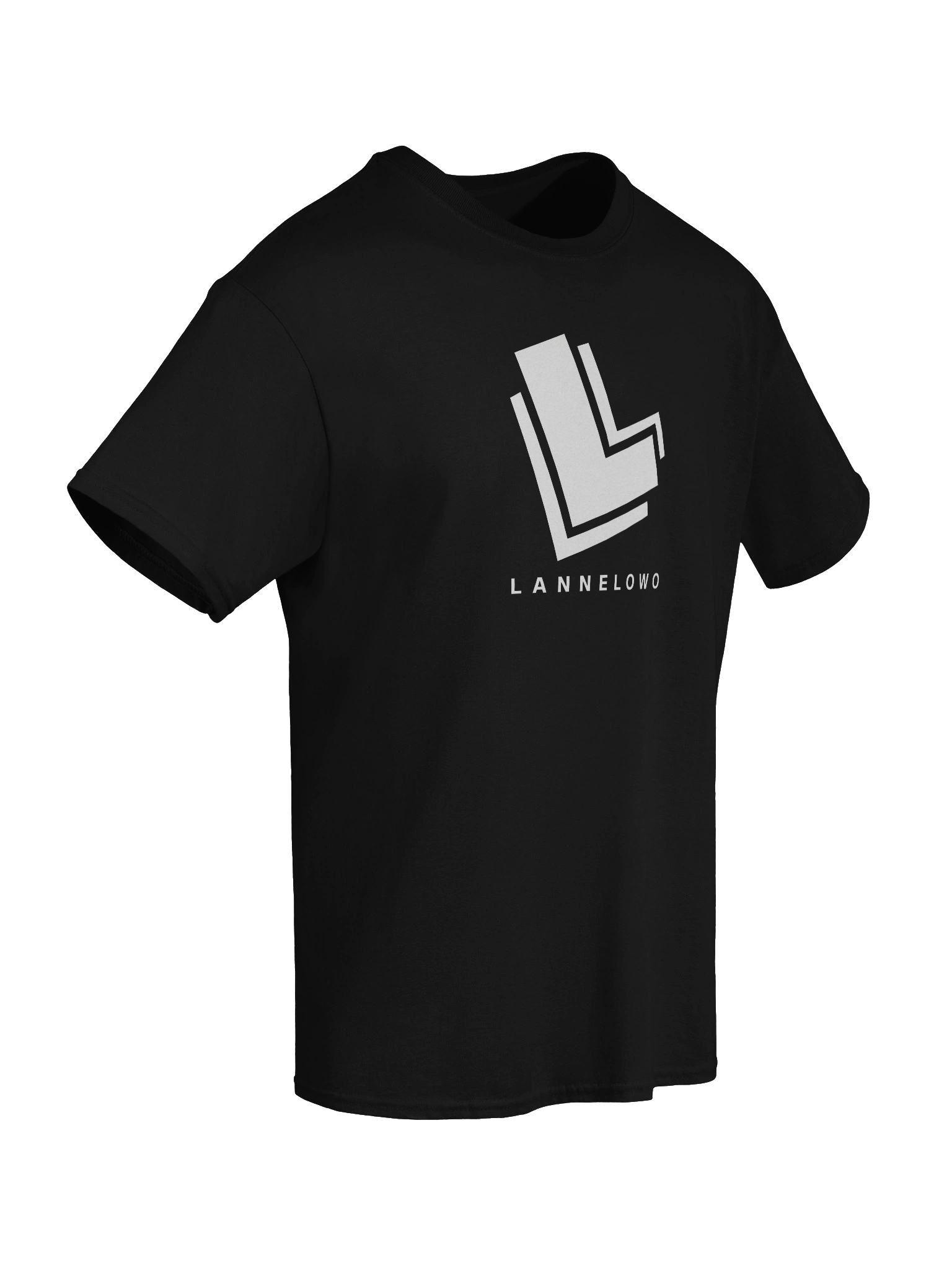 Lannelowo Classic Koszuleczka ~ Black nadruk product image (8)