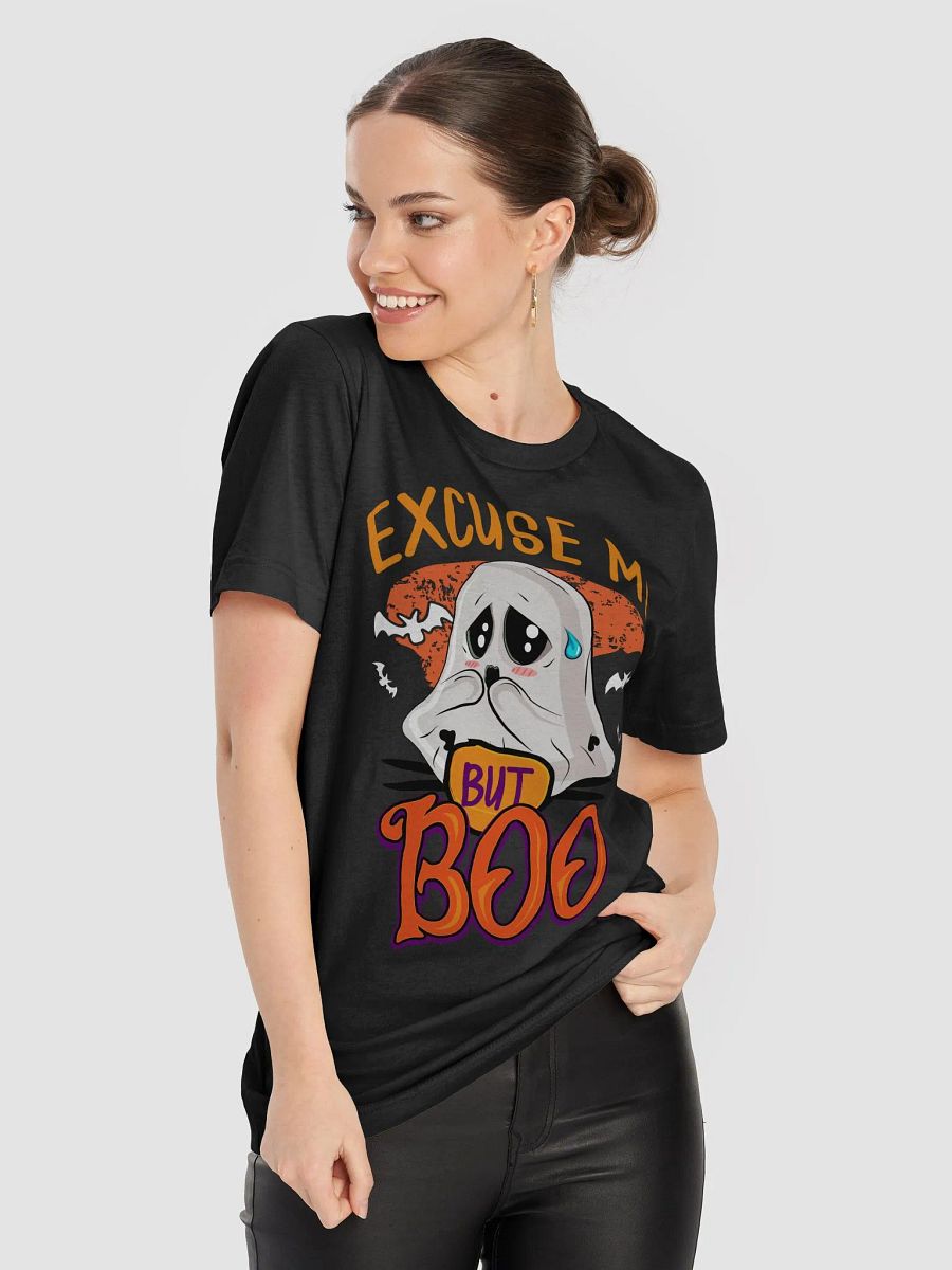 Excuse Me But Boo – Shy Ghost Halloween T-Shirt product image (9)