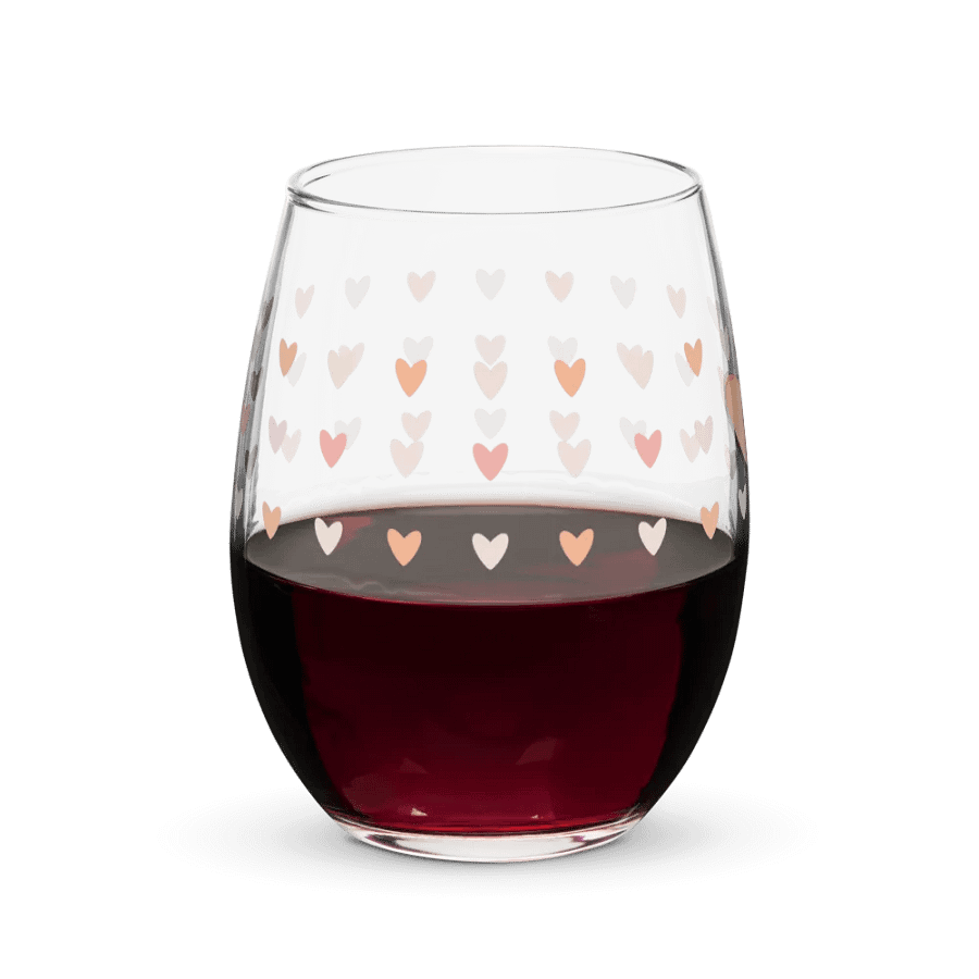 Simply Peachy Wine Glass product image (8)