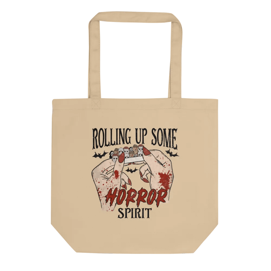 'Rolling up some Horror Spirit' Eco-Friendly Tote product image (2)
