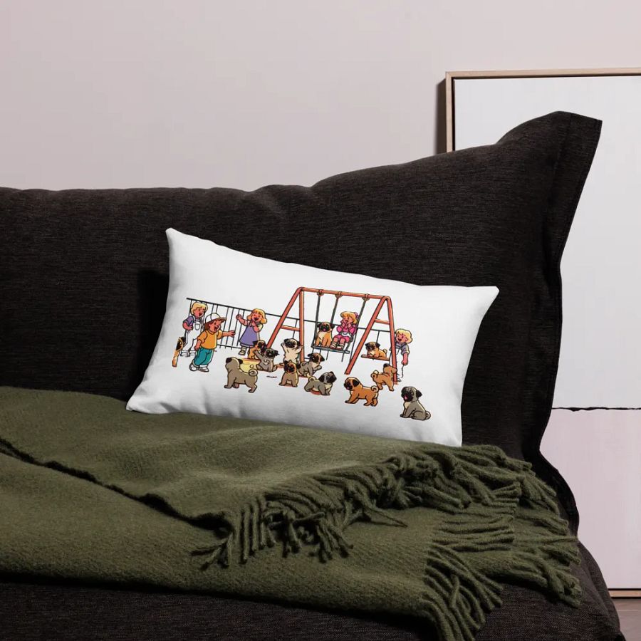 Pug Nation Warrior Pillow Case product image (19)