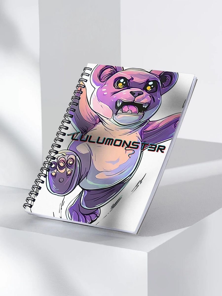 LuluMonst3r's ChummyBear Super Scary Notebook product image (3)