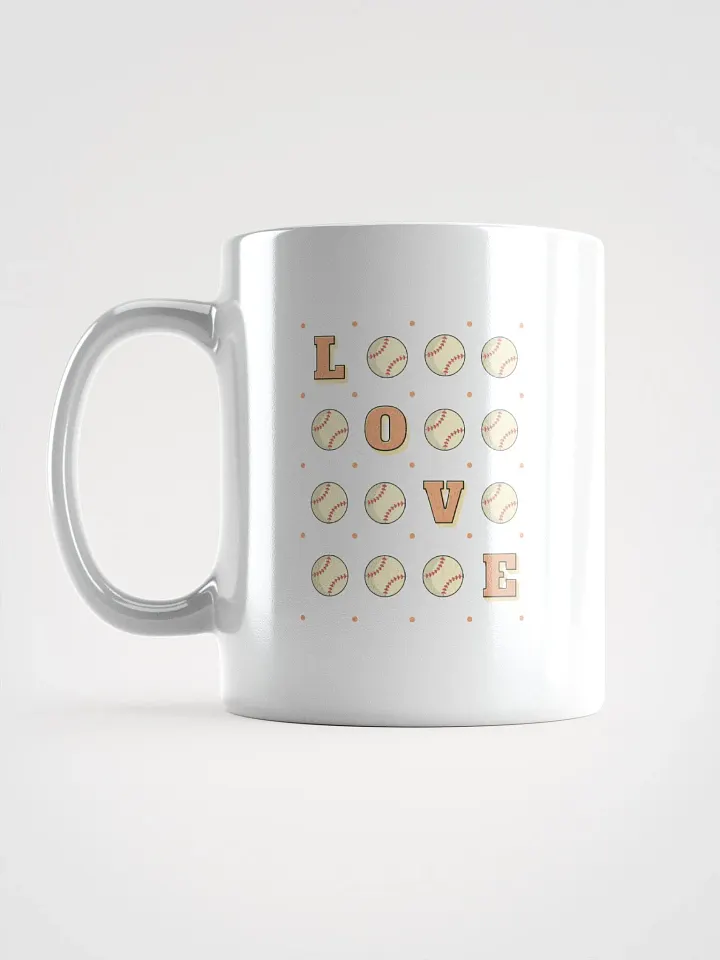 Love Baseball Square of the Game Mug product image (1)