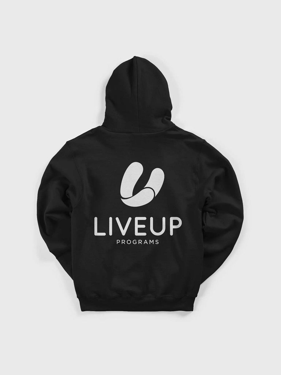 The Black and White Hoodie product image (2)