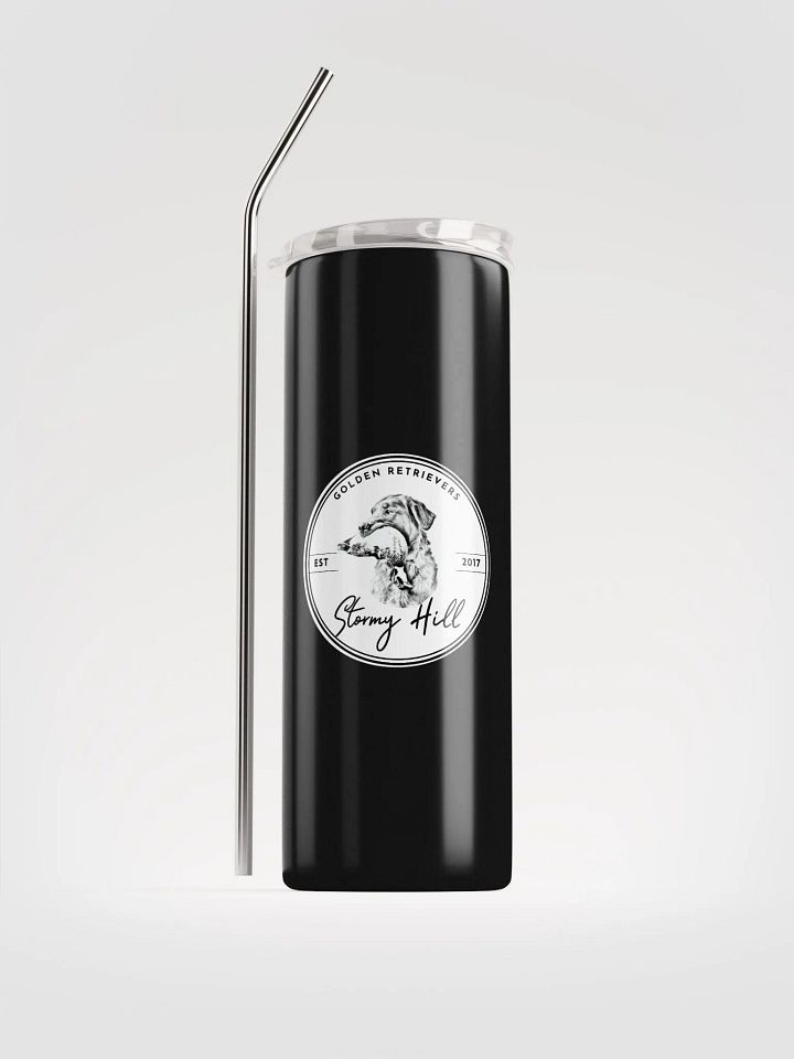 Stainless steel logo tumbler product image (1)