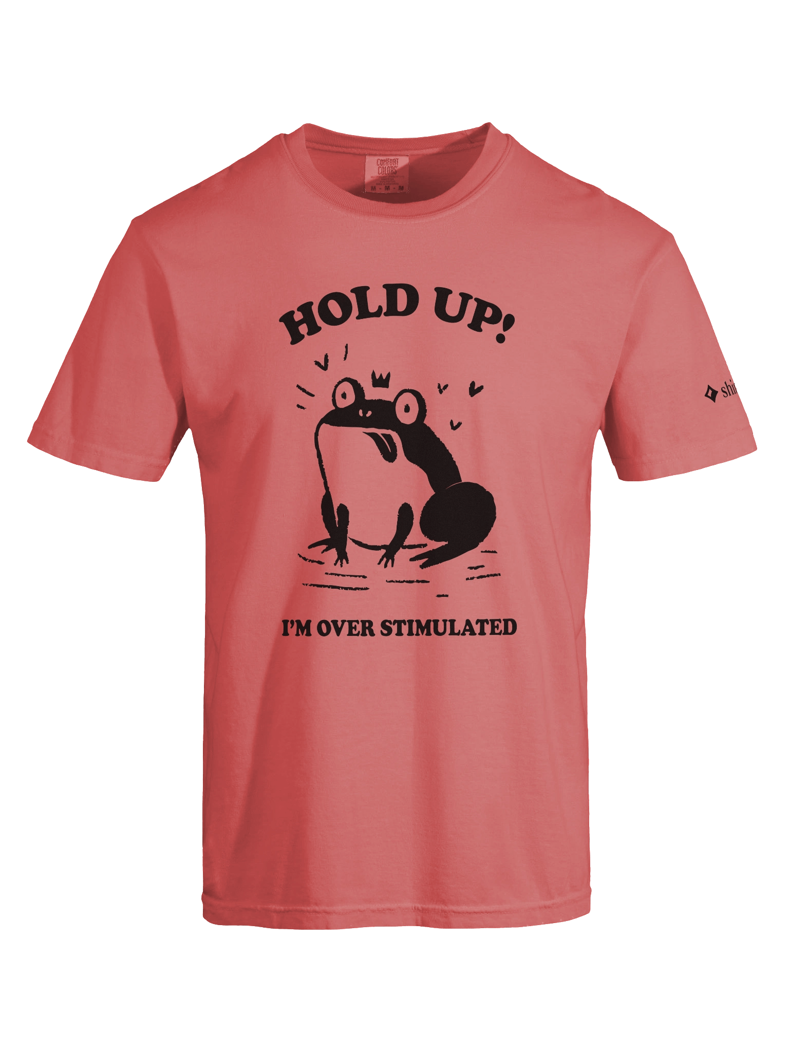 Hold up I'm overstimulated - Shirt product image (51)