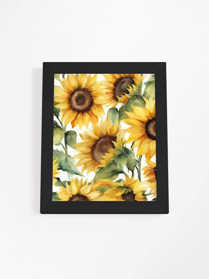 Vibrant Sunflowers Framed Poster product image (1)