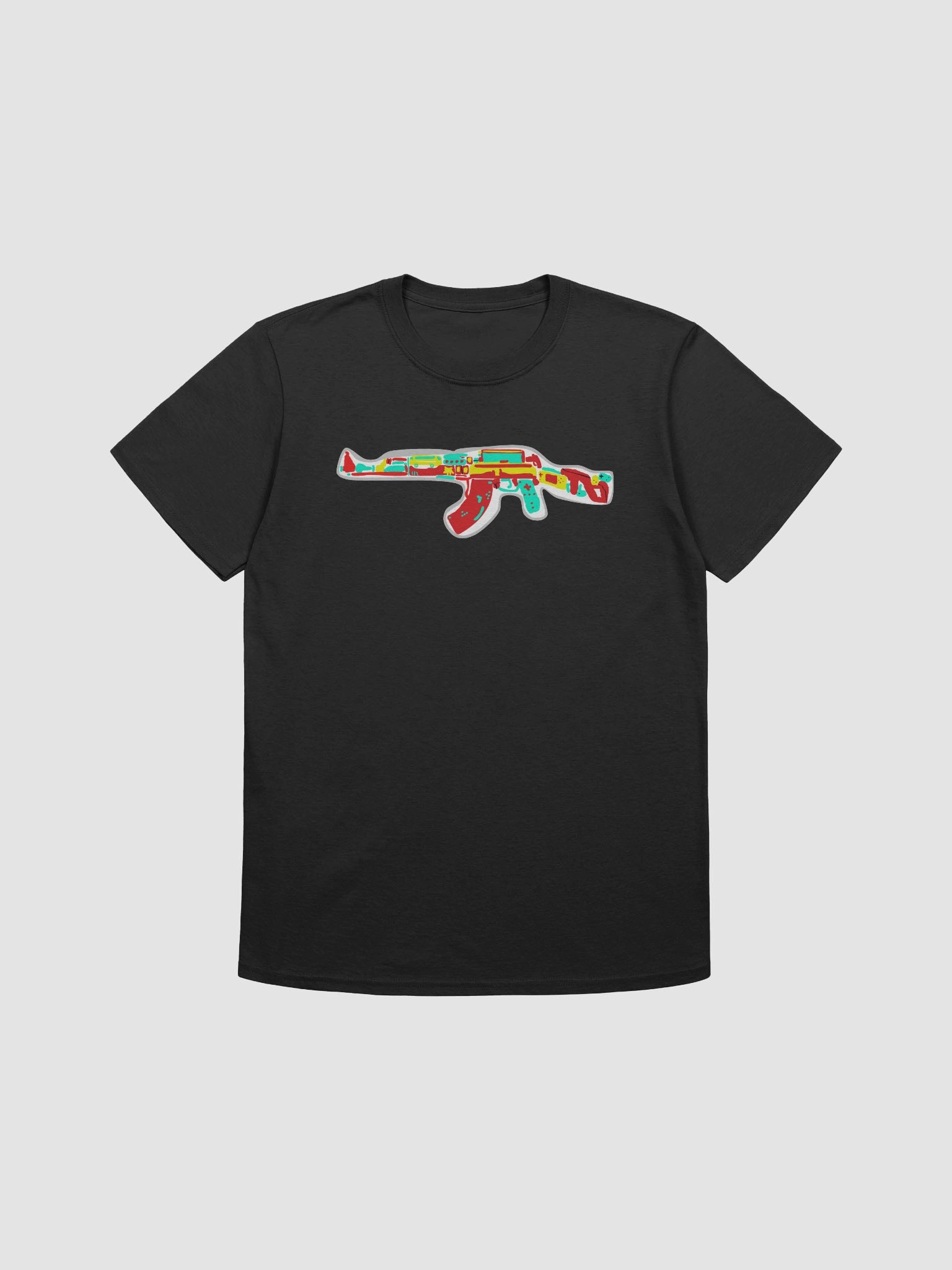 farmertrue Drawn AK47 T-Shirt Unisex product image (1)