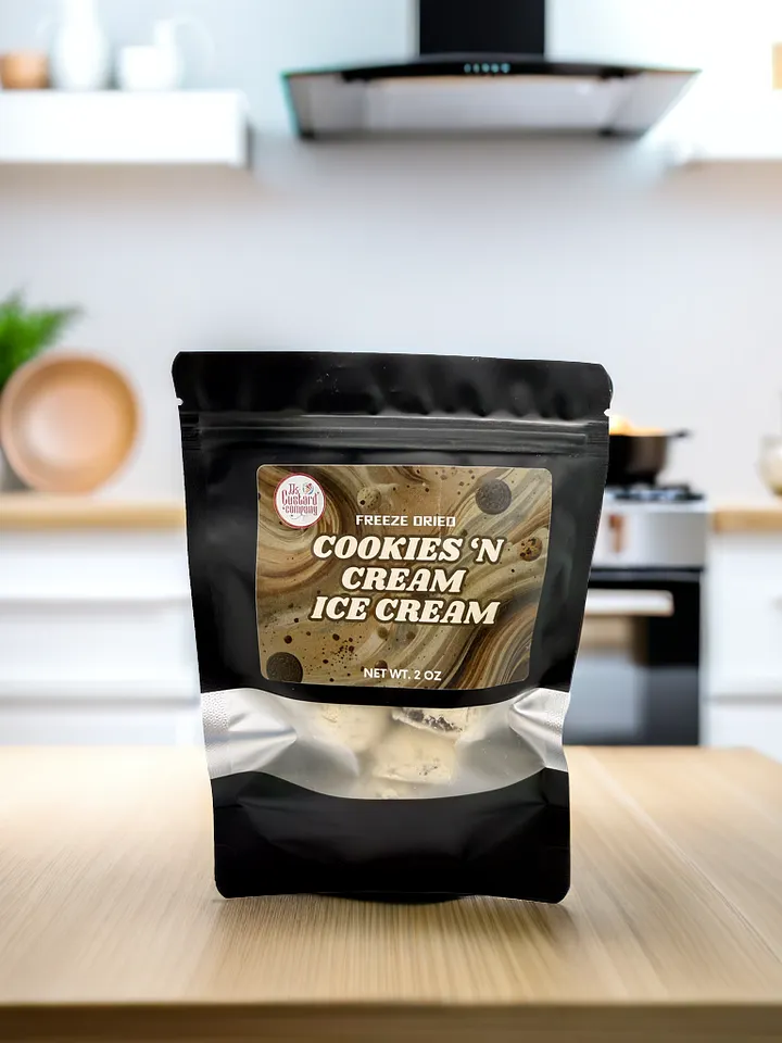 Cookies N' Cream Freeze Dried Ice Cream 🍪 (2oz) product image (1)