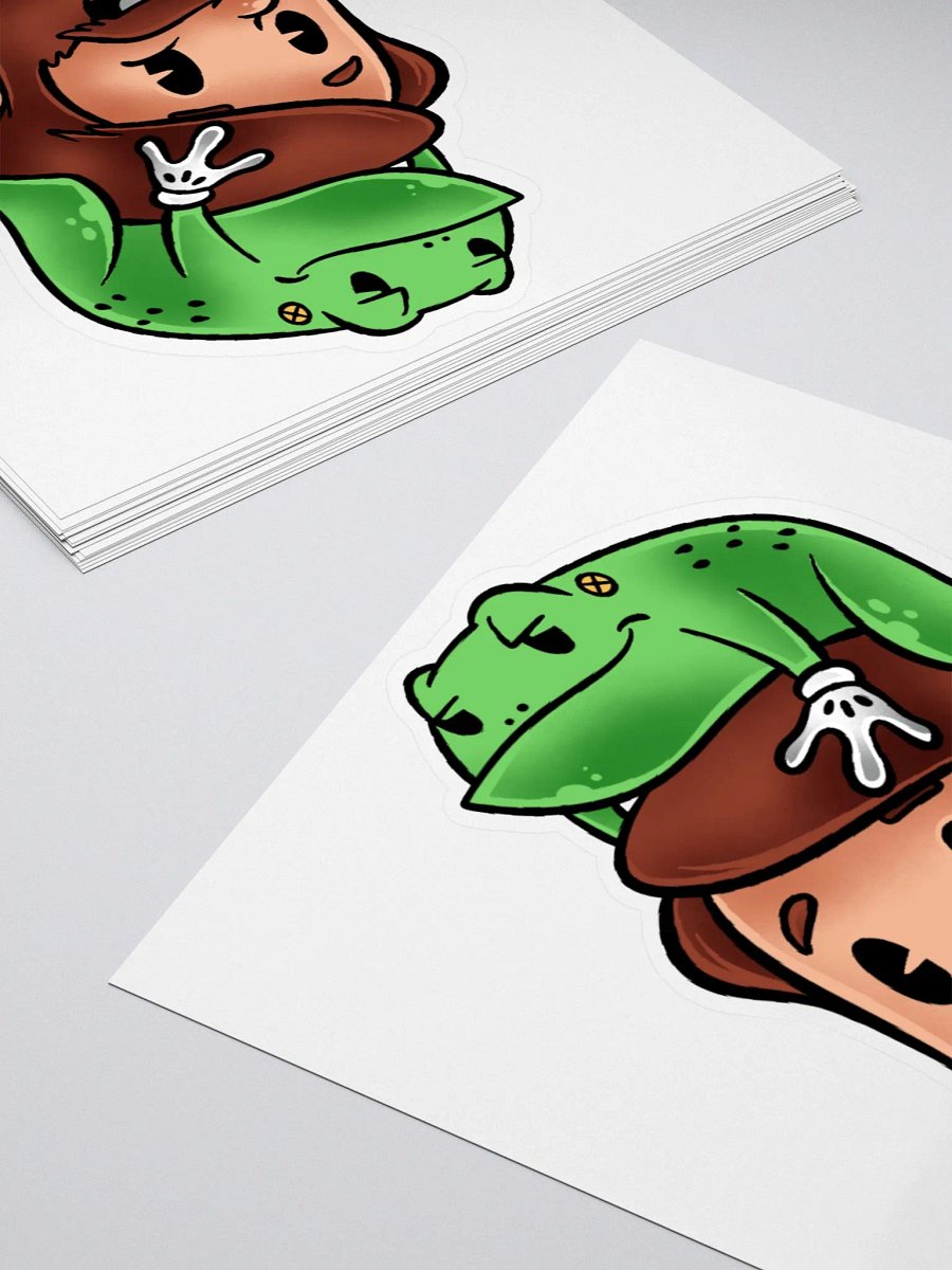 Croak 2024 Face logo sitcker product image (4)