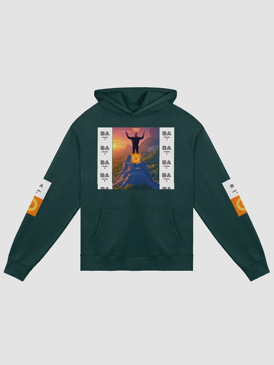 TRY Again Hoodie – Brave Never Breaks product image (12)