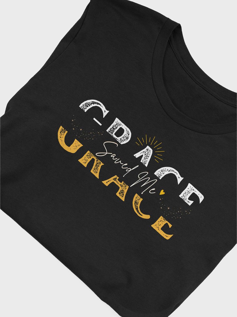 Grace Saved Me, Christian Faith Bella Canvas T-shirt product image (2)