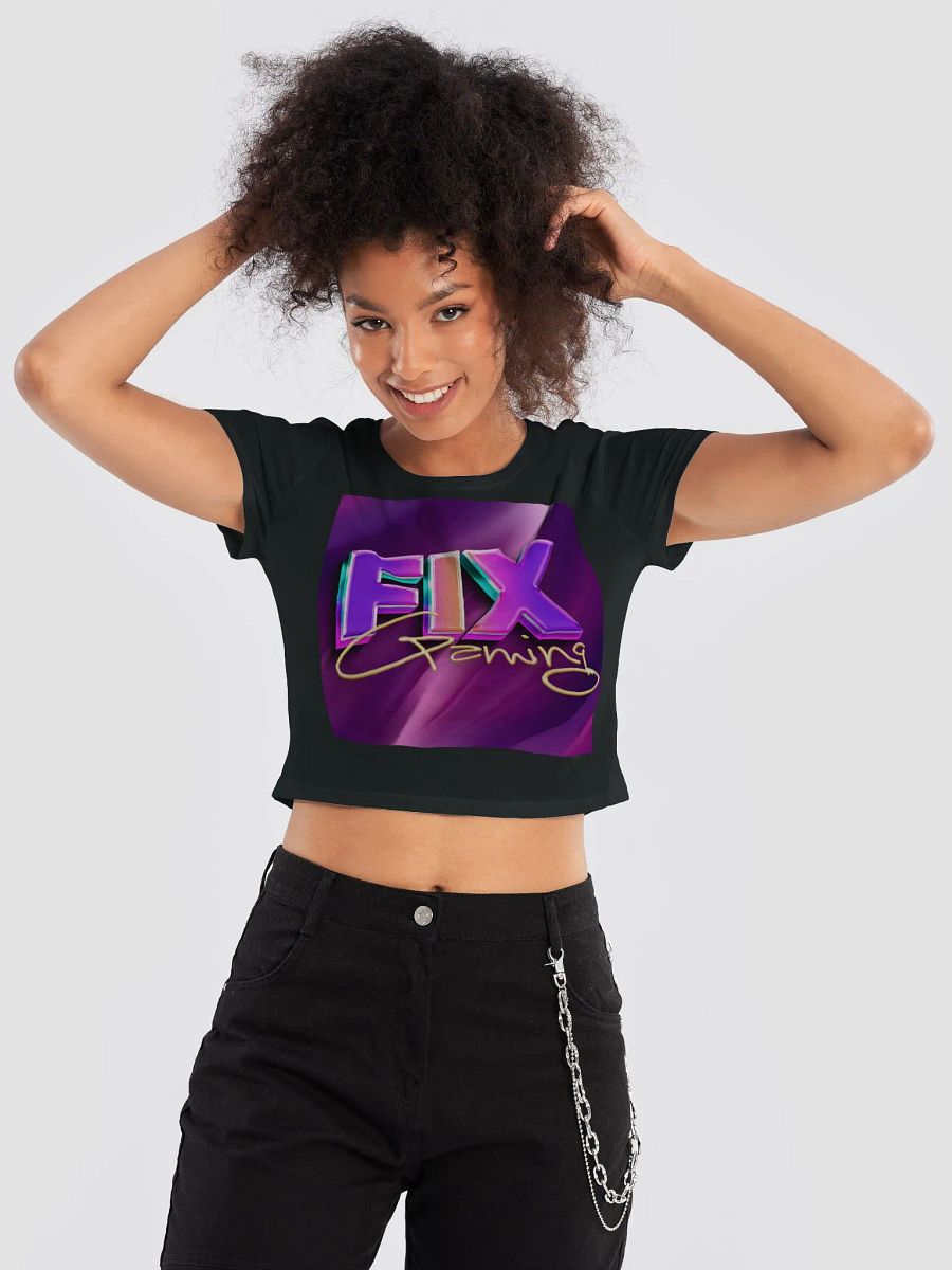 Neon FIX Gaming Crop Tee product image (26)