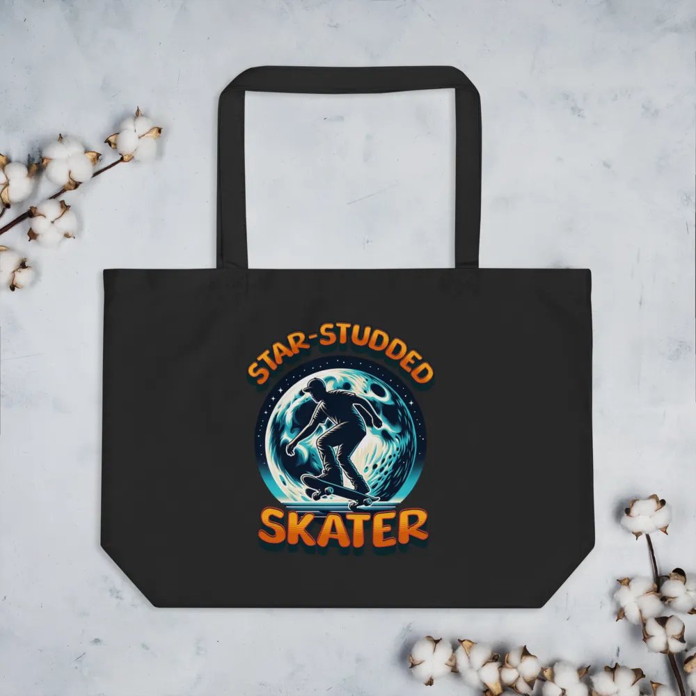 Star-Studded Skater Celestial Eco Tote product image (2)