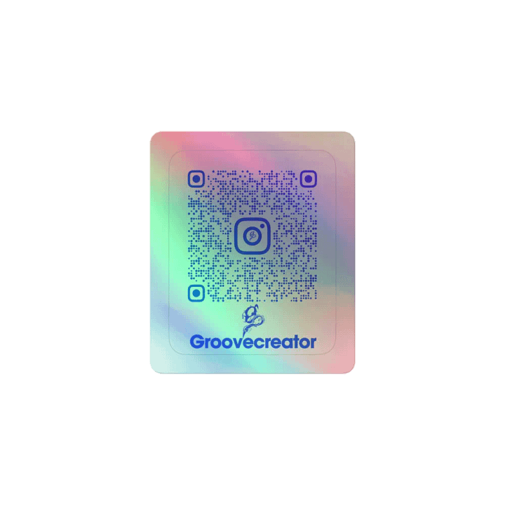 Holographic Groovecreator Stickers product image (1)