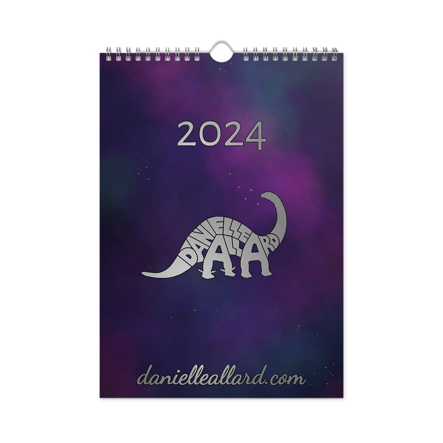 Dino Wall Calendar 2024 product image (1)