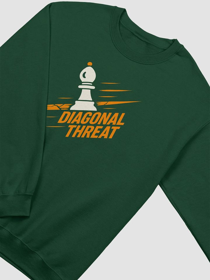 Diagonal Threat - Classic Crewneck Sweatshirt product image (10)