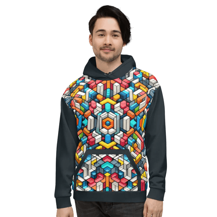 Brick Pattern Unisex Hoodie product image (1)