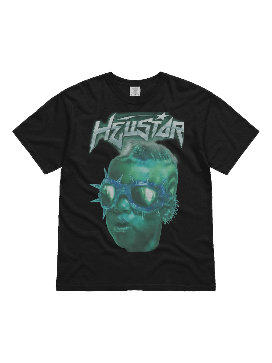Hellstar The Future T-Shirt Black/Blue product image (1)