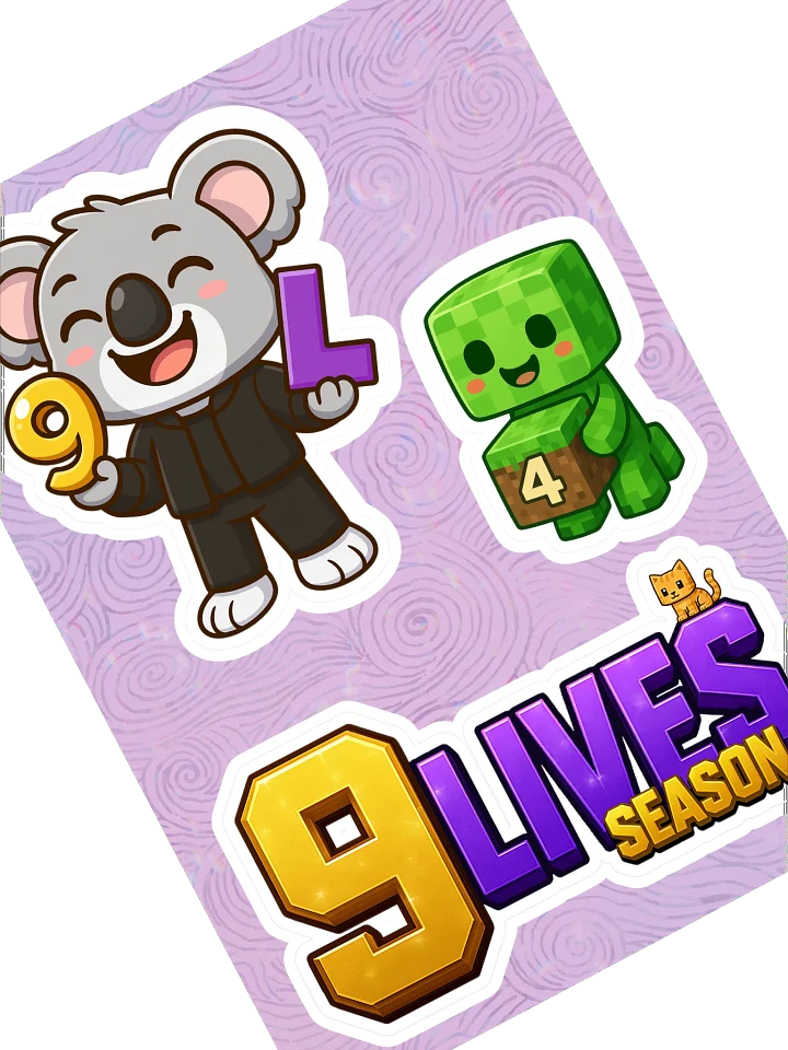 9LS4 Kayoss_Gaming Sticker Sheet product image (2)