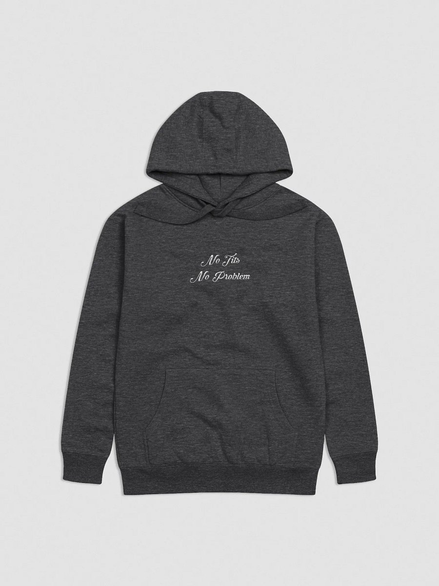 No Tits No Problem Hoodie (White Embroidery) product image (3)