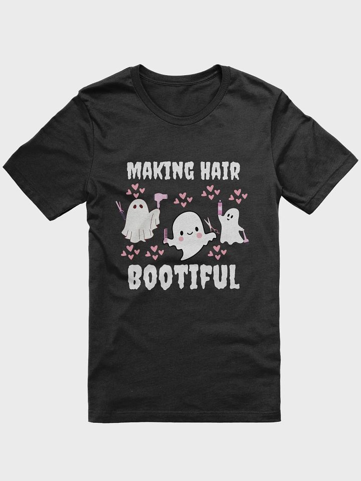 Making Hair Bootiful Funny Scary Hairdresser Halloween T-Shirt product image (1)