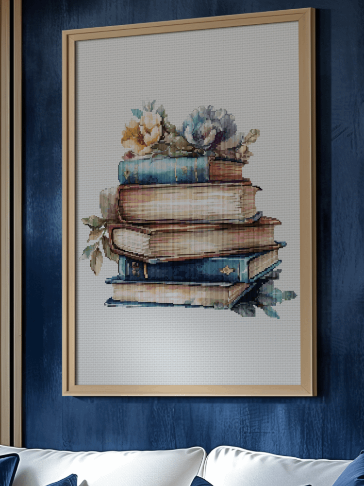 Sapphire Stories Cross Stitch Pattern product image (1)