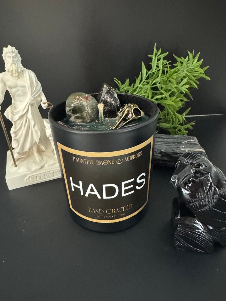 Hades Crystal Deity Candle product image (1)