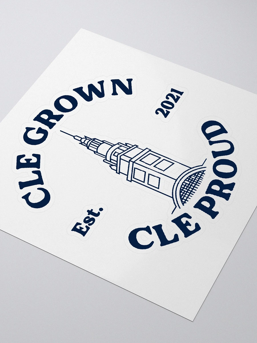 Cleveland Grown, Cleveland Proud Sticker (Baseball Edition) product image (3)