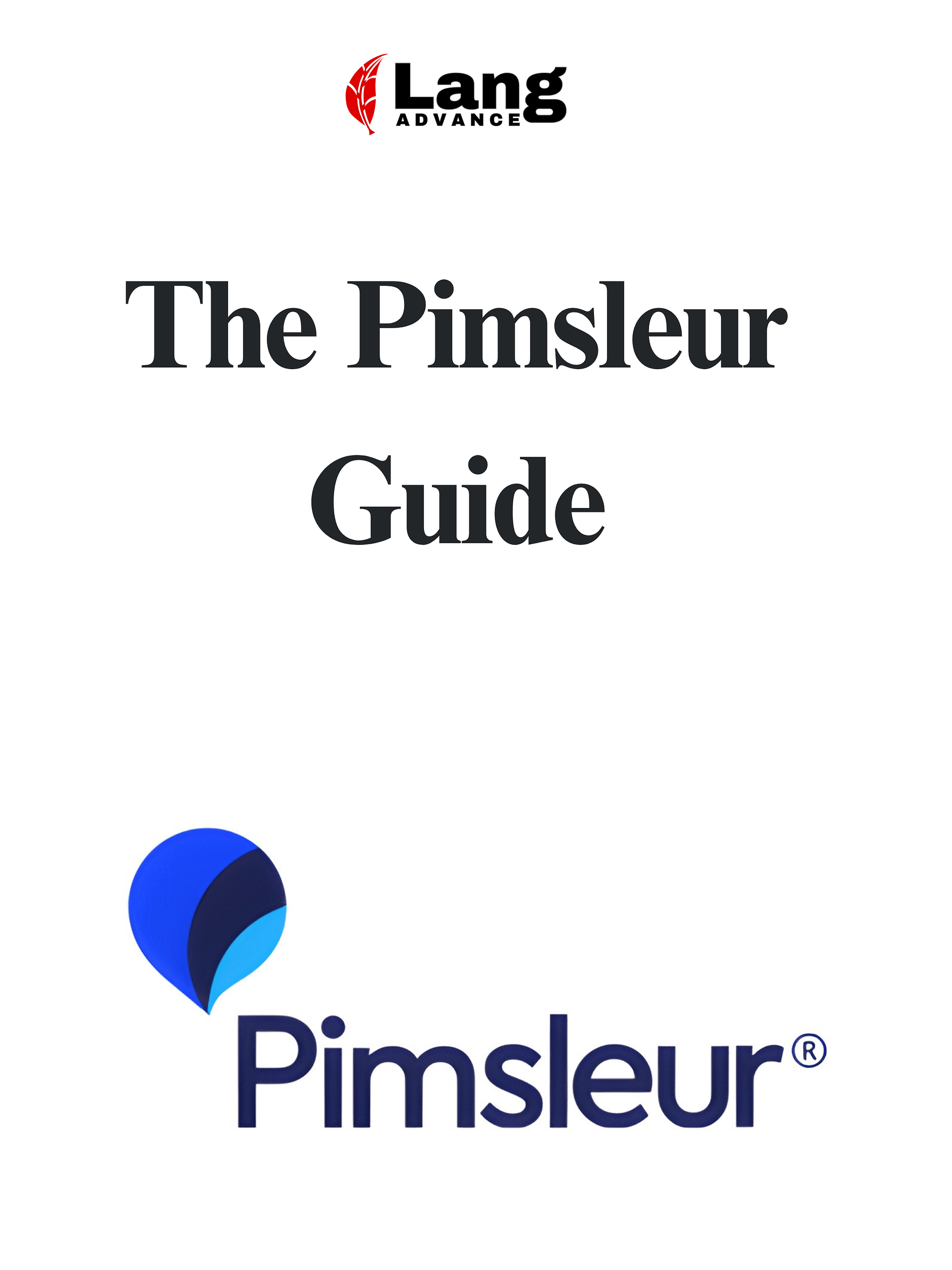 The Pimsleur Guide product image (1)