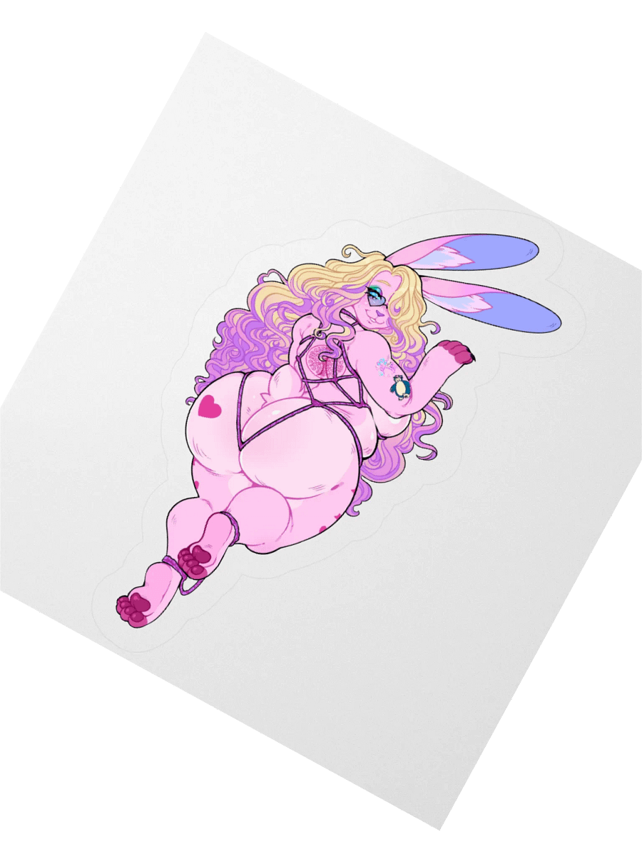 Bun Shibari Sticker (Back) product image (4)
