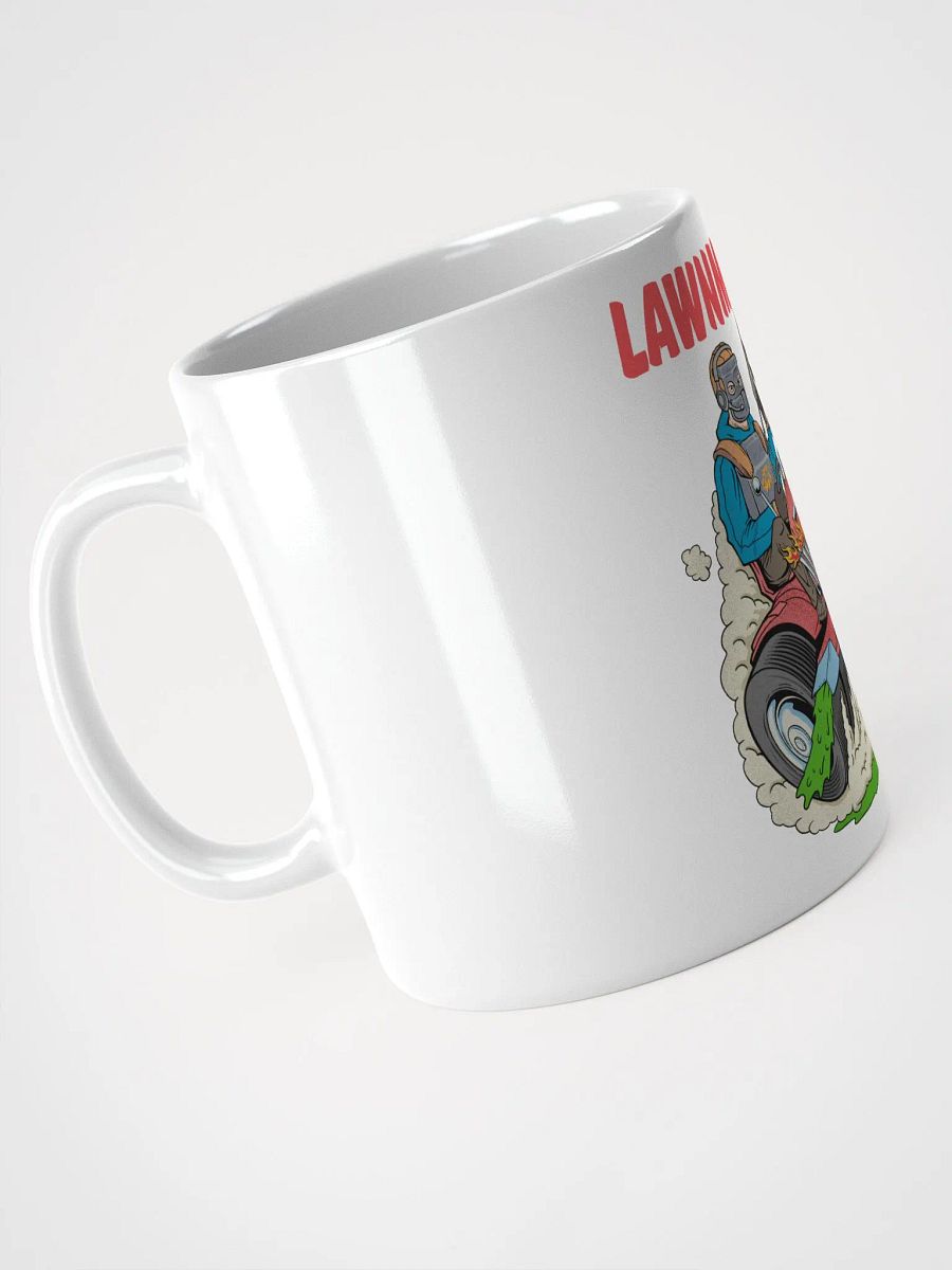 Lawnmower Mic | Glossy White Mug product image (4)