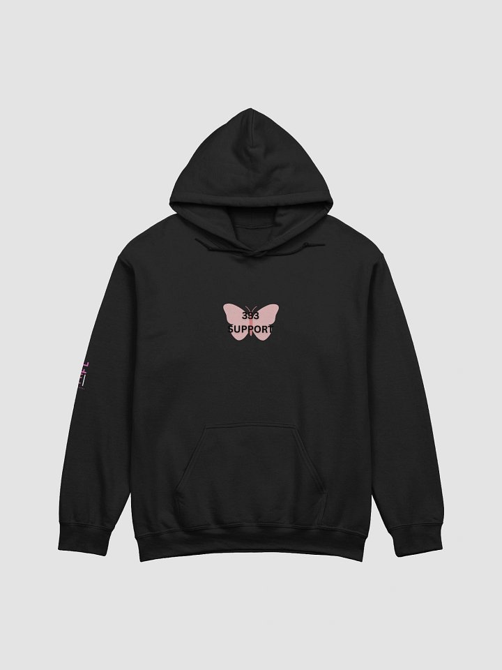 333 SUPPORT Pink Butterfly Hoodie product image (3)