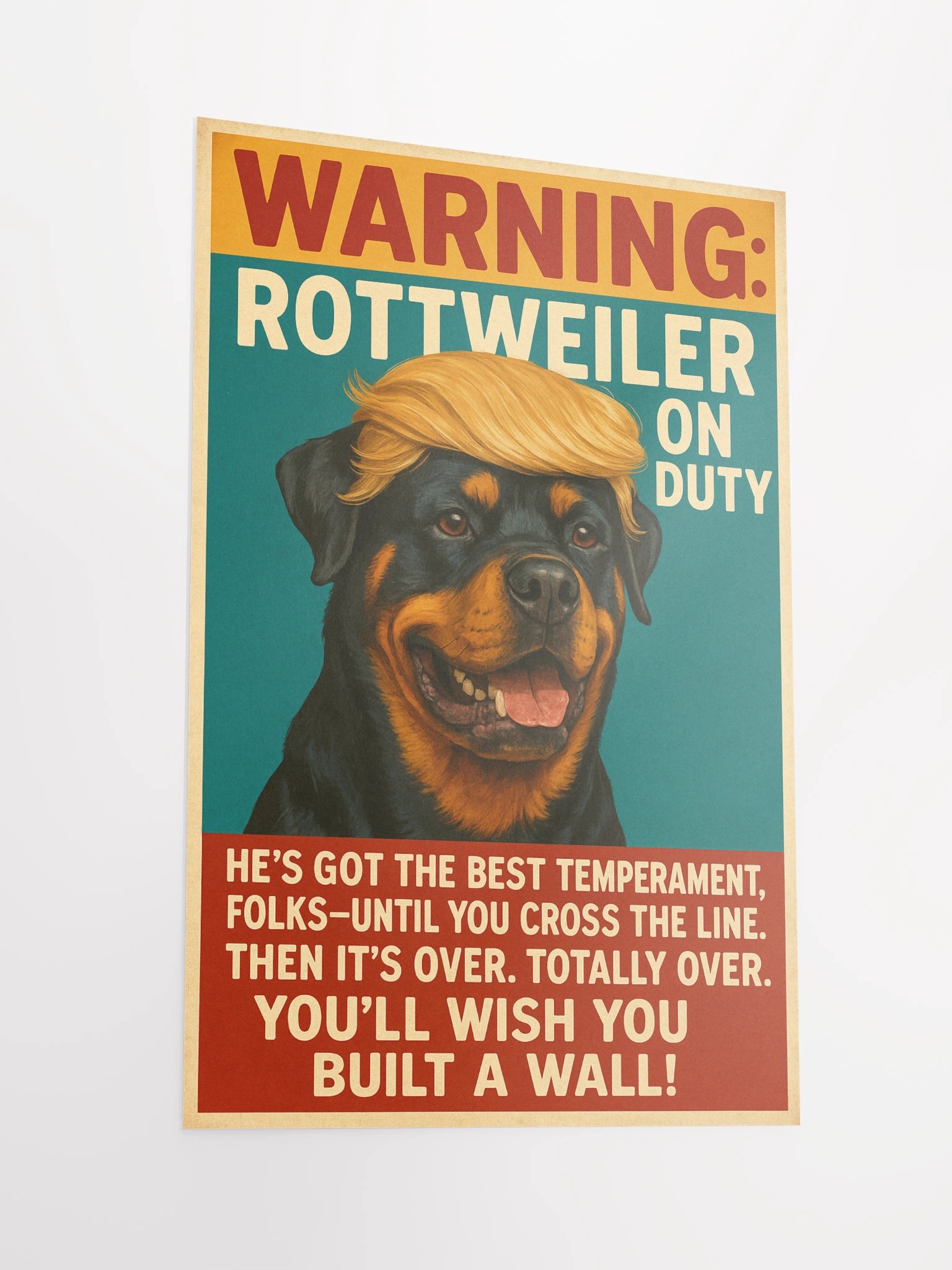 Rottweiler on Duty Poster product image (4)