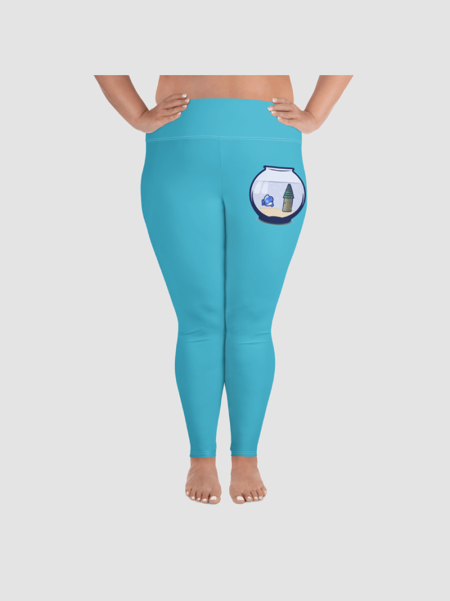[Phish Tank] All-Over Print Plus Size Leggings product image (4)