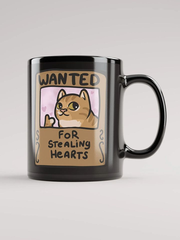 Wanted: Tao Mug – Stealer of Hearts (Black Glossy Mug Edition) product image (2)