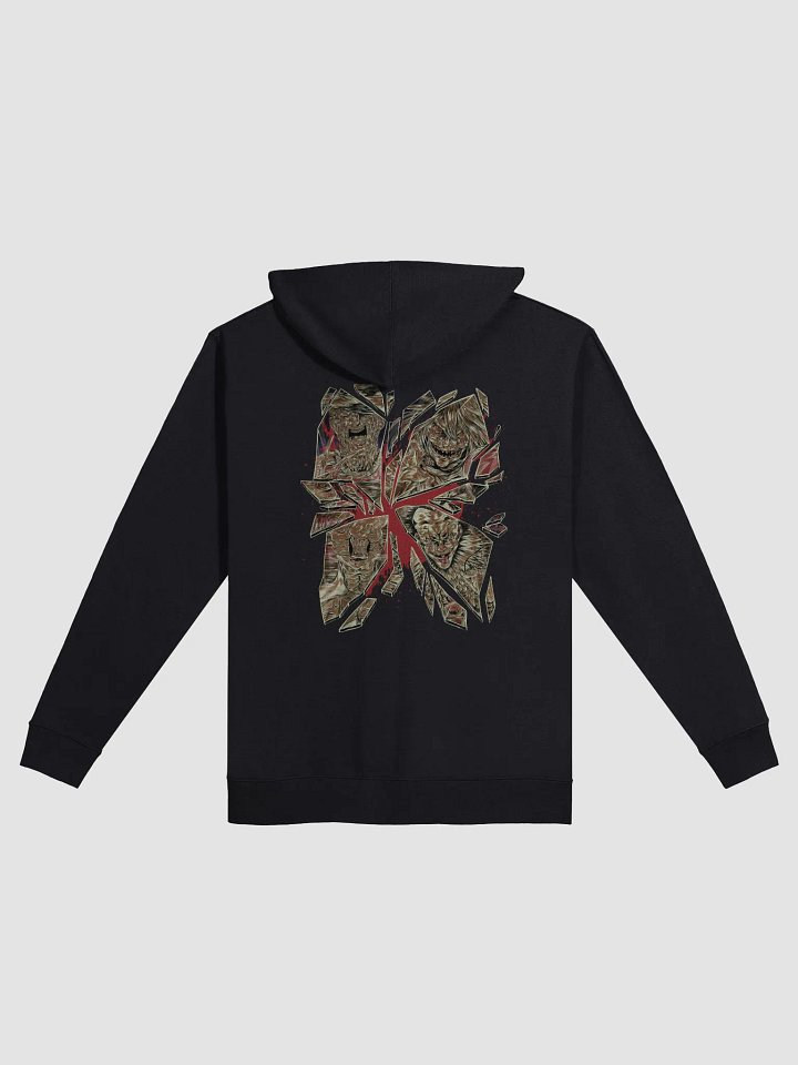 shattered - zip up hoodie product image (2)